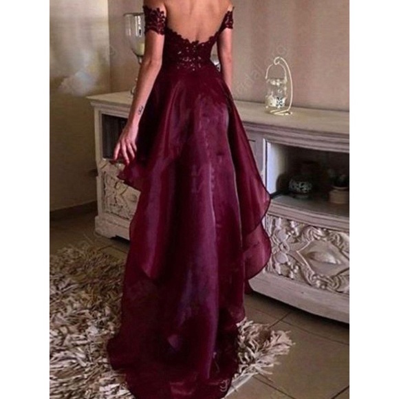 High-Low Prom Dress - Picture 2 of 7